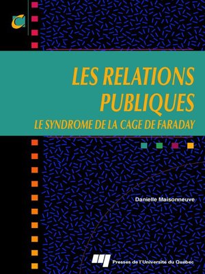 cover image of Les relations publiques